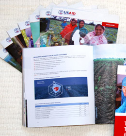 USAID print reports - each unique, but all part of the whole
