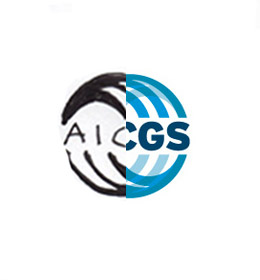 AICGS logo transforming from sketch to digital concept