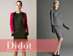 Didot is a skirt suit