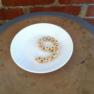 9 out of cheerios