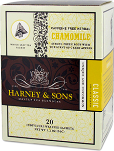 Harney and Sons tea Package Design