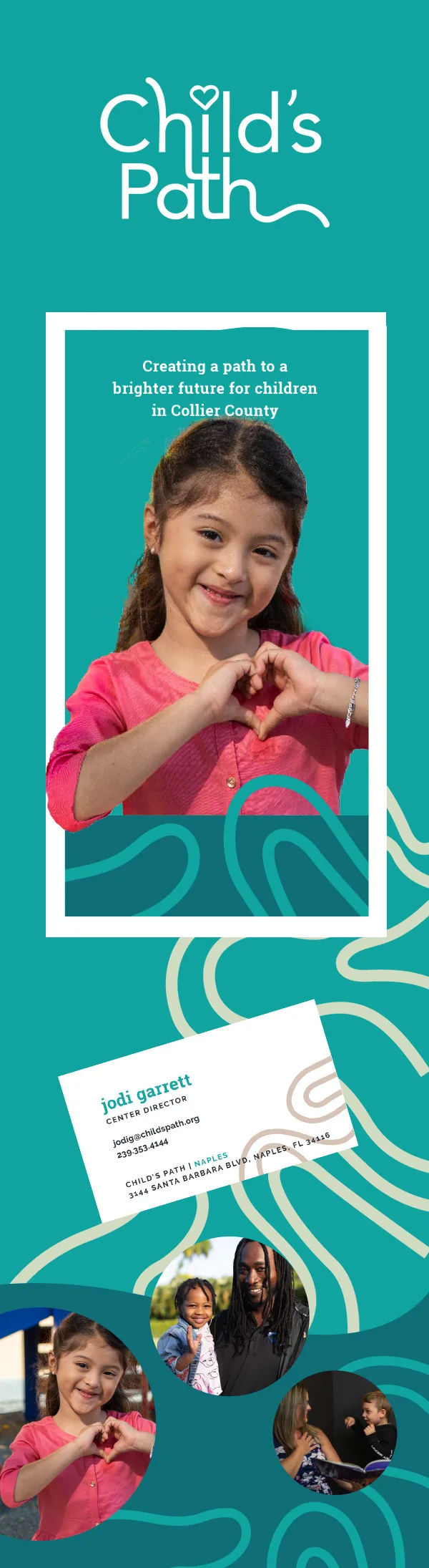 Child's Path school rebrand logo