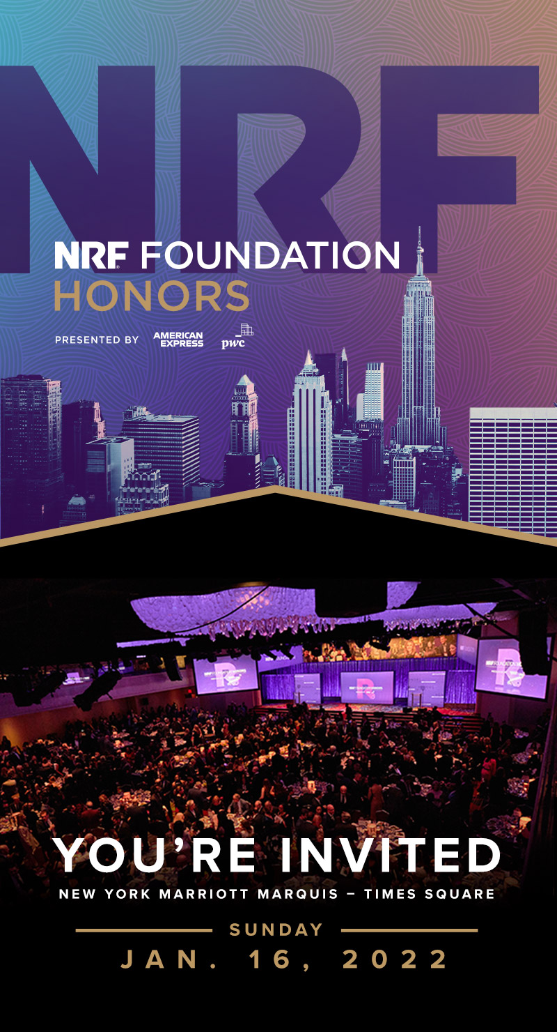NRF Foundation Honors 2022 event theme and invitation artwork