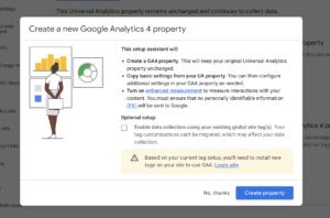 Google Analytics 4 Setup Wizard