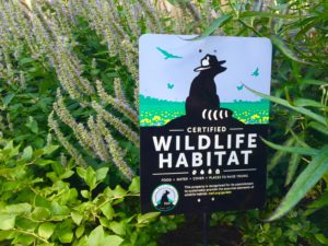 National Wildlife Federation Wildlife Habitat Sign