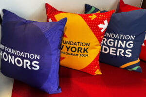 Honors, Student Program, and Emerging Leaders pillows