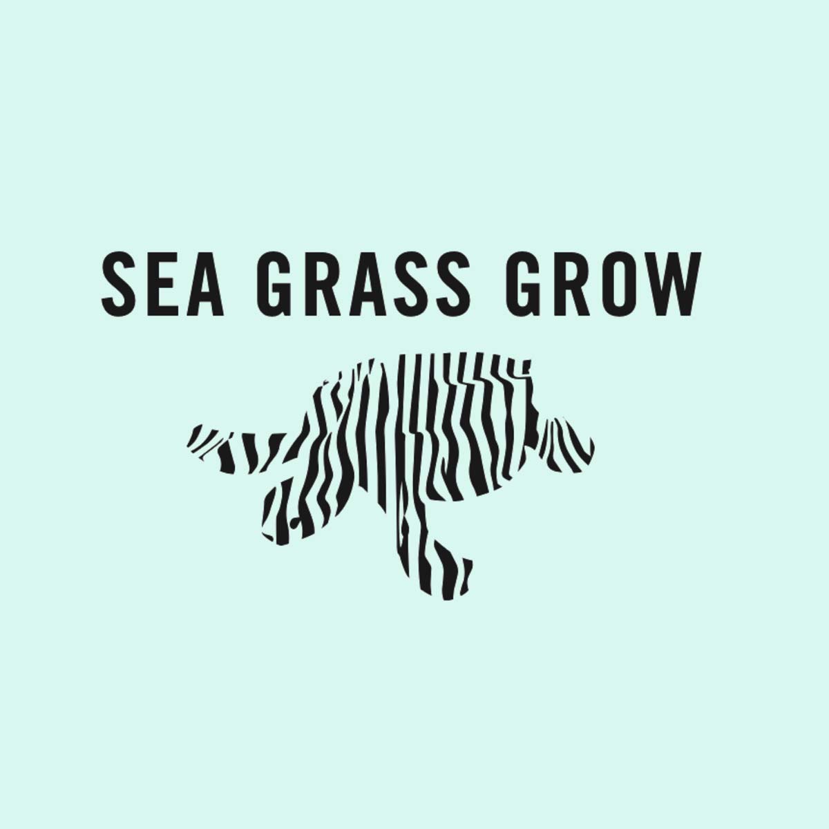 SeaGrass grow logo mockup.