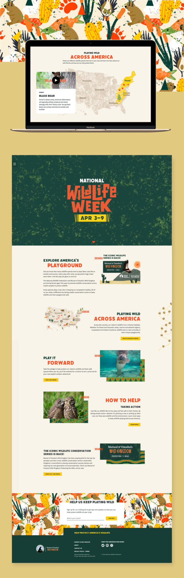 National Wildlife Week website